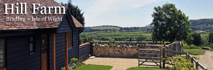 Hill farm Black Barn Self Catering Accommodation - Hill Farm, Brading Isle of Wight